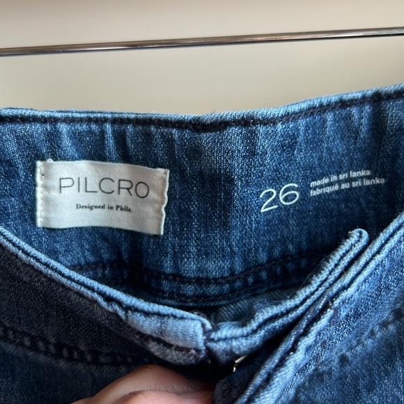 Anthropologie PILCRO Wide Leg Baggy High Waist Jeans 26 - Picture 3 of 7